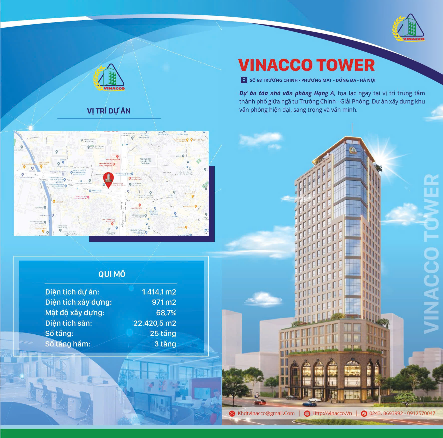 VINACO TOWER – 68 Trường Chinh, Hà Nội